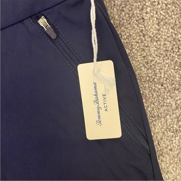 Tommy Bahama Womens Bermuda Shorts Stretch Active Navy Blue Size S - Small - NWT - Picture 13 of 16